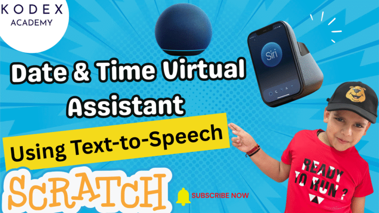 Date and Time Virtual Assistance using Text-to-Speech Create an Alexa-Like Smart Assistant Using Scratch