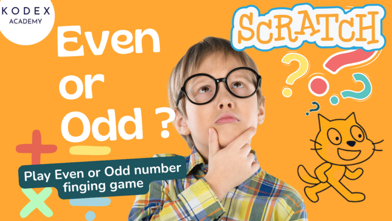 Even or Odd Number Finder - Scratch Game by Kodex Academy