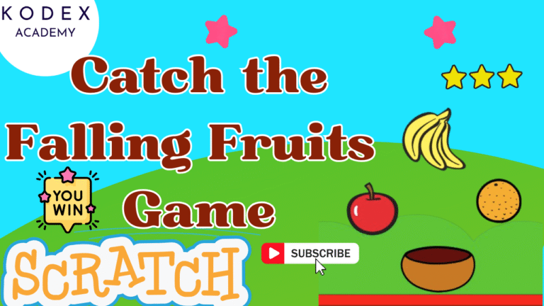 How to Make a Fruit Catching Game in Scratch Step-by-Step Block Programming