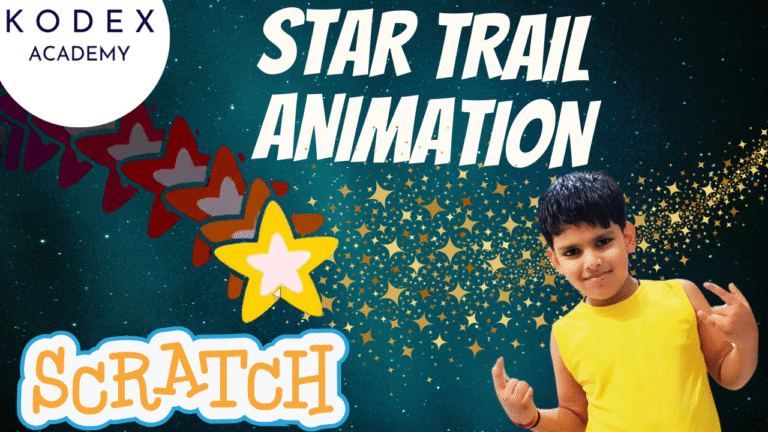 How to Make a Star Trail Animation in Scratch | Pen Extension Tutorial