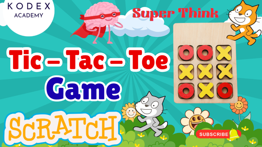 How to Make a Tic-Tac-Toe Game in Scratch - Easy Scratch Tutorial for Beginners