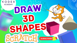 How to Make 3D Shapes in Scratch - Draw Cubes, Pyramids & Cylinders Using Pen Extension