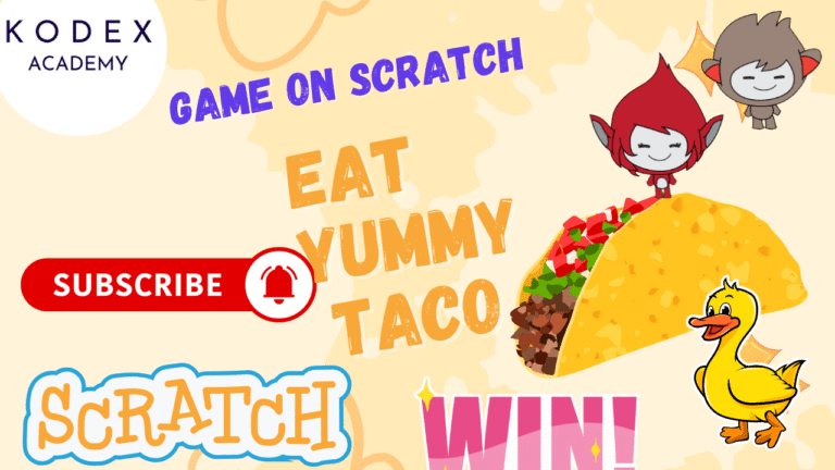 Fun Scratch Game for Kids – Learn to Code with Eat Yummy Taco