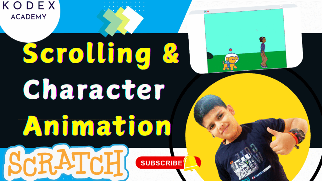 Ultimate Scrolling Background & Character Animation Step-by-Step Scratch Tutorial