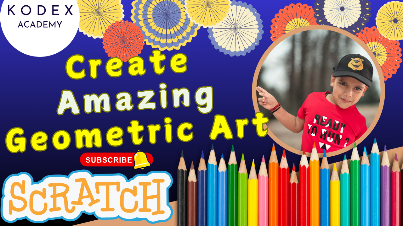 Create Stunning Geometric Art in Scratch Draw Art + Math Combo Patterns