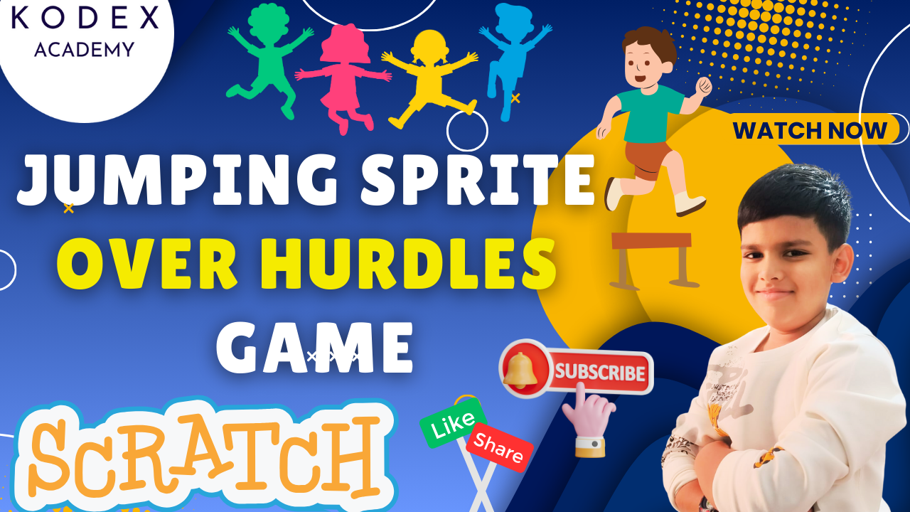 How to Make a Hurdle Jumping Game in Scratch – Build a Fun Hurdle Runner with Score & Win Screen