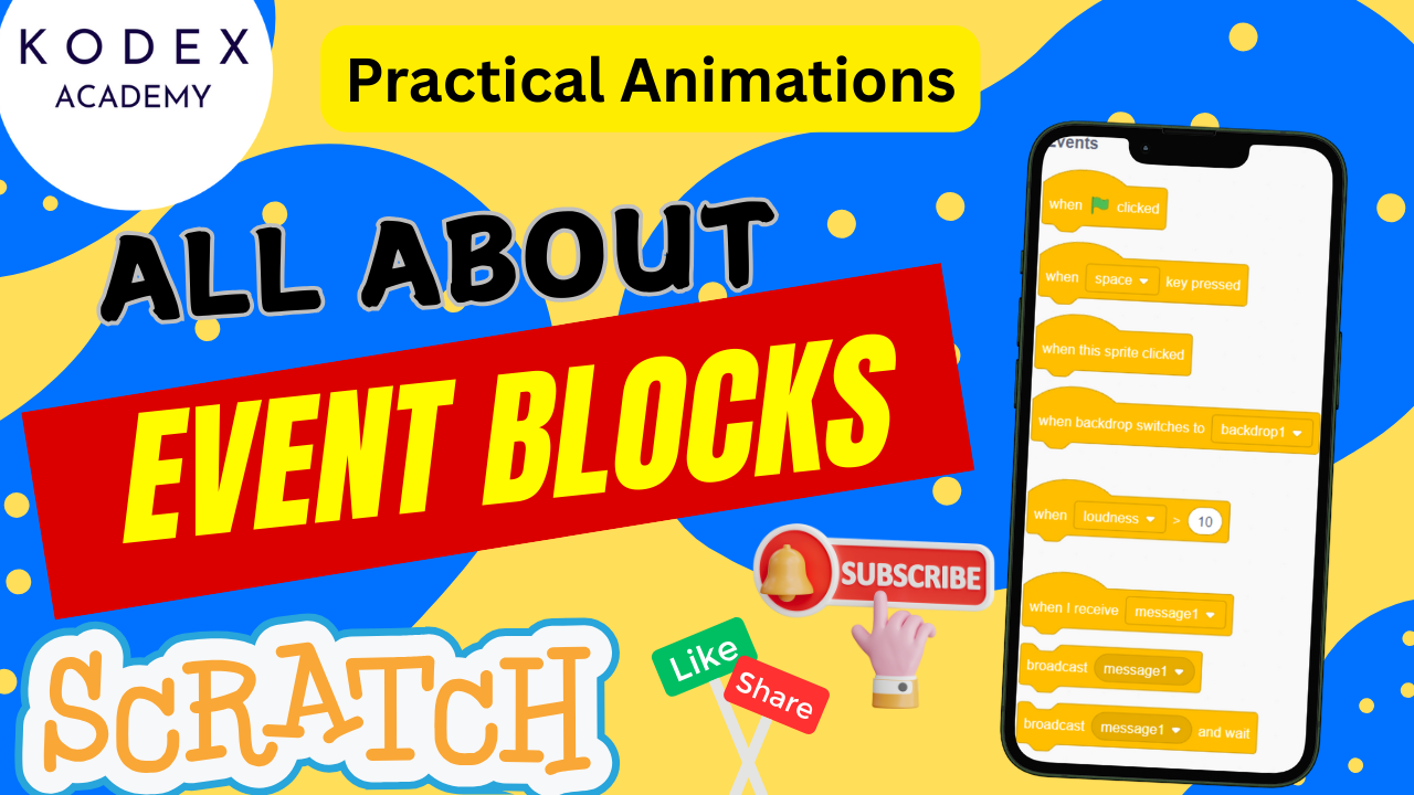 Scratch Event Blocks Full Tutorial With Fun Animations & Examples