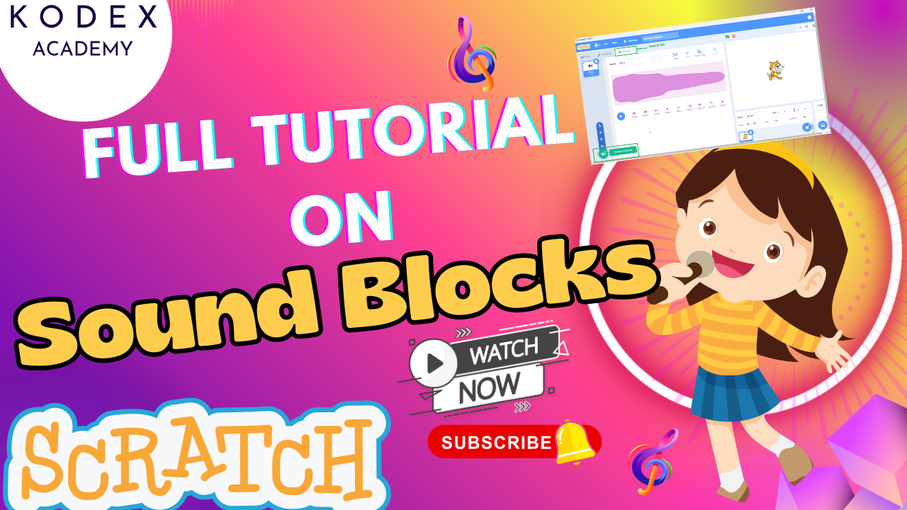 Scratch Sound Blocks Tutorial Ultimate Guide to Adding Sound & Music in Scratch