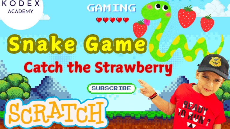 How to Make a Game in Scratch Snake Game in Scratch Step-by-Step Game Coding Kodex Academy
