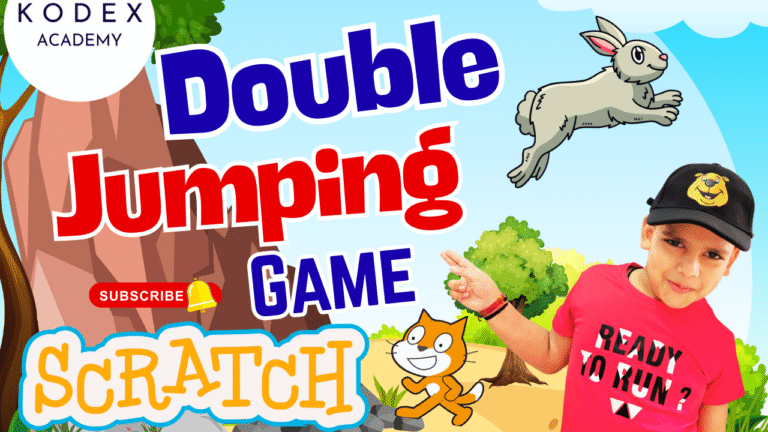 How to make a Double Jump Game in Scratch Platformer game in Scratch Step by Step Coding